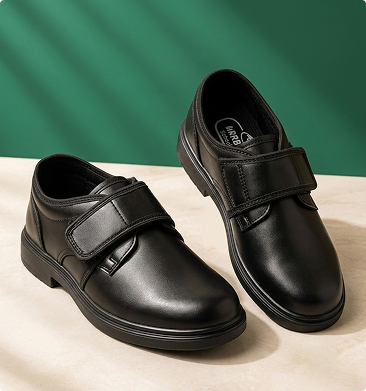 Single Strap School Shoe